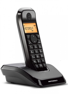 Motorola S1201 vezeték nélküli telefon fekete